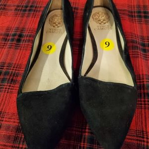 Black Vince Camuto Flats